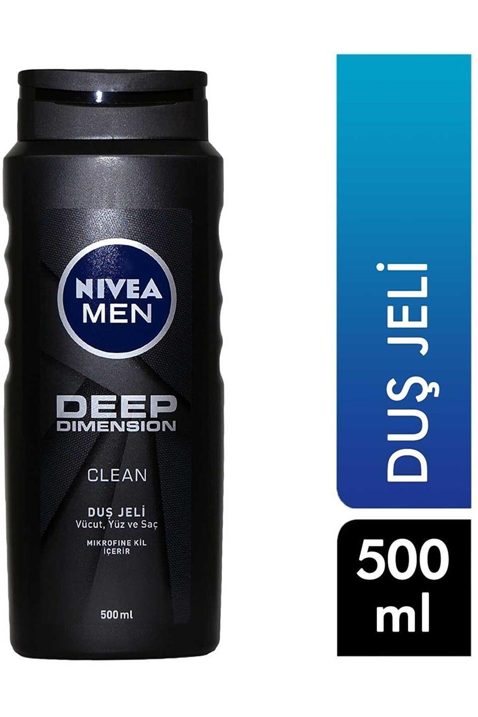 Nivea Men Deep Dimension Duş Jeli 500 ml