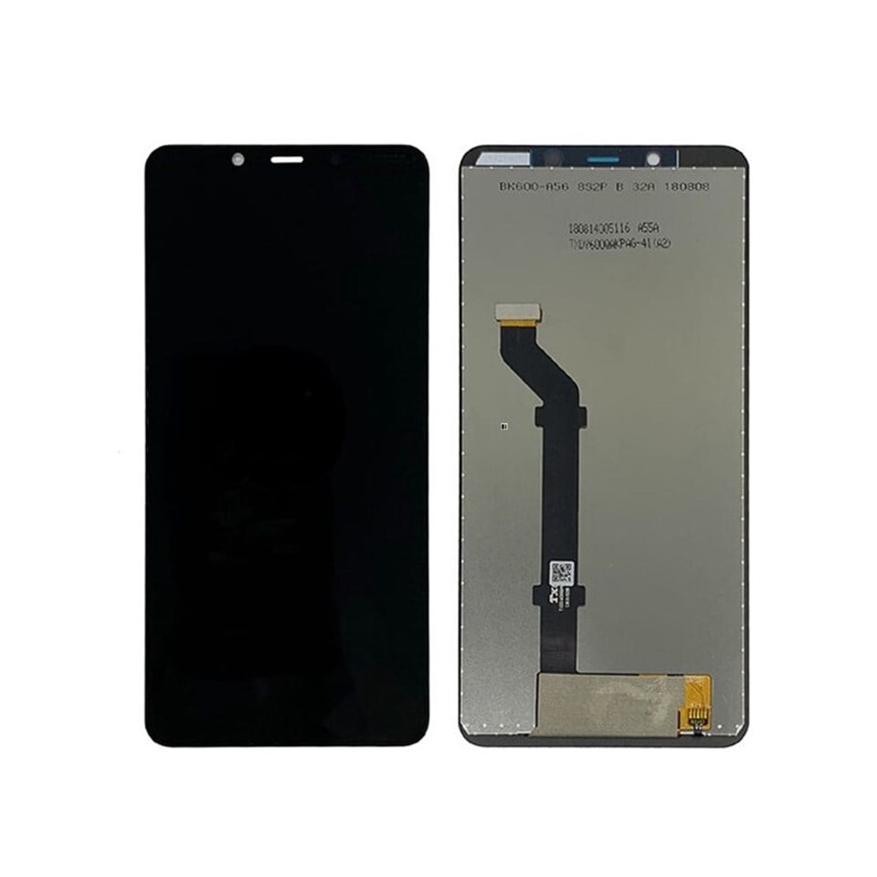 Nokia 3.1 Plus Lcd Ekran Dokunmatik Siyah Çıtasız