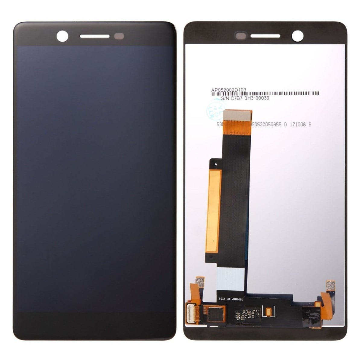 Nokia 7 Lcd Ekran Dokunmatik Siyah Çıtasız