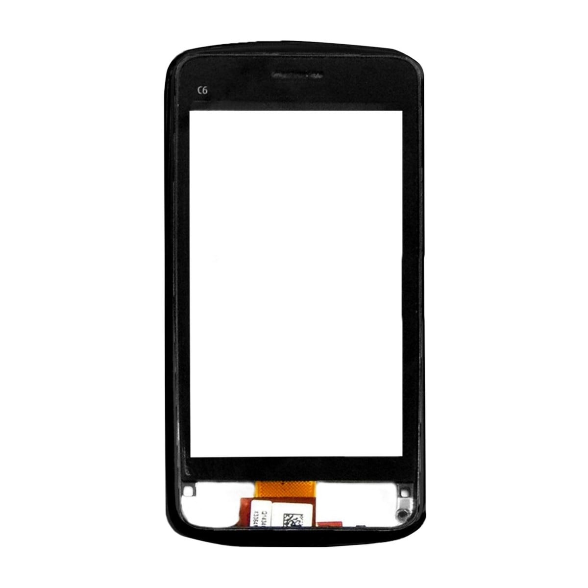 Nokia C6-00 Dokunmatik Touch Siyah Çıtalı