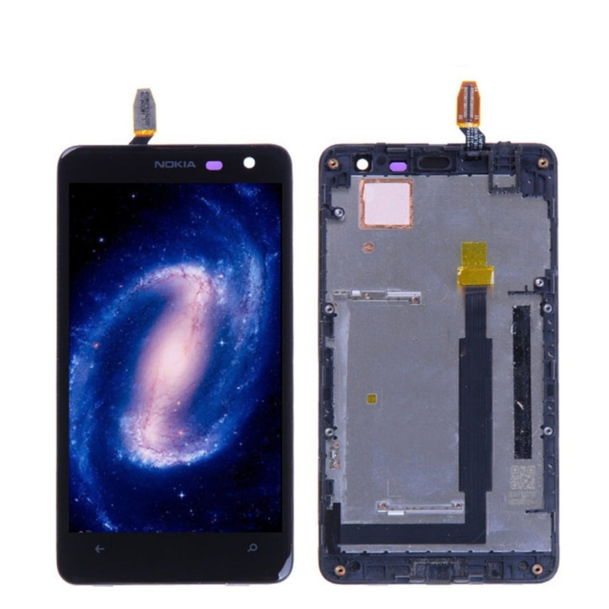 Nokia Lumia 625 Lcd Ekran Dokunmatik Siyah Çıtalı