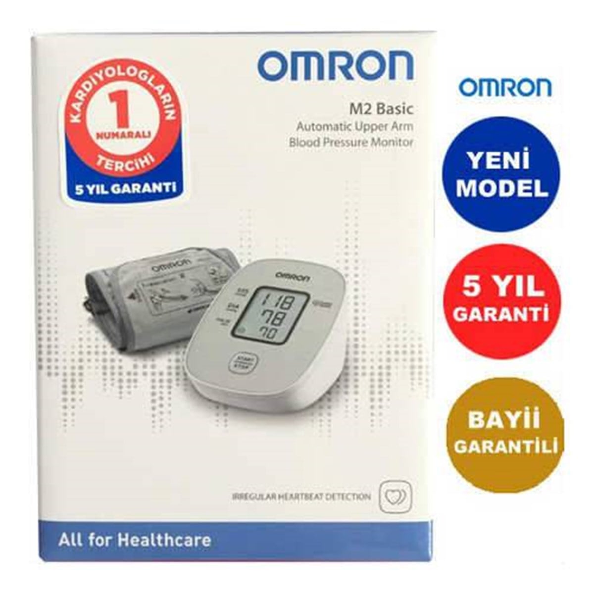 Omron M2 Basic Elektronik Tansiyon Aleti