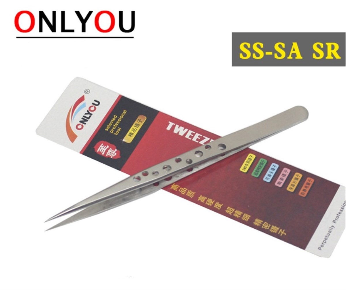 ONLYOU Hassas Düz Sivri Paslanmaz Çelik Cımbız