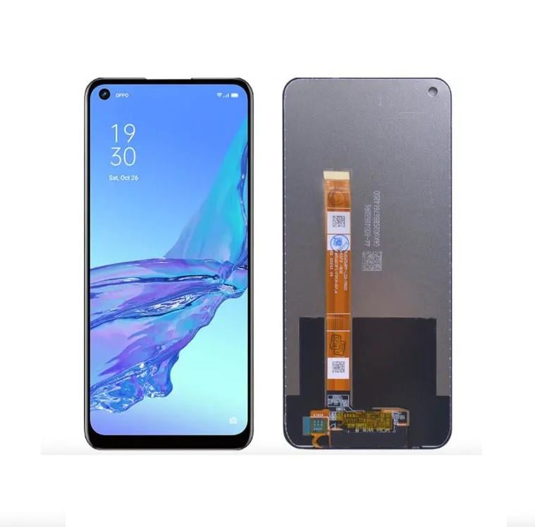 Oppo A53 2020 Lcd Ekran Dokunmatik Siyah Çıtasız