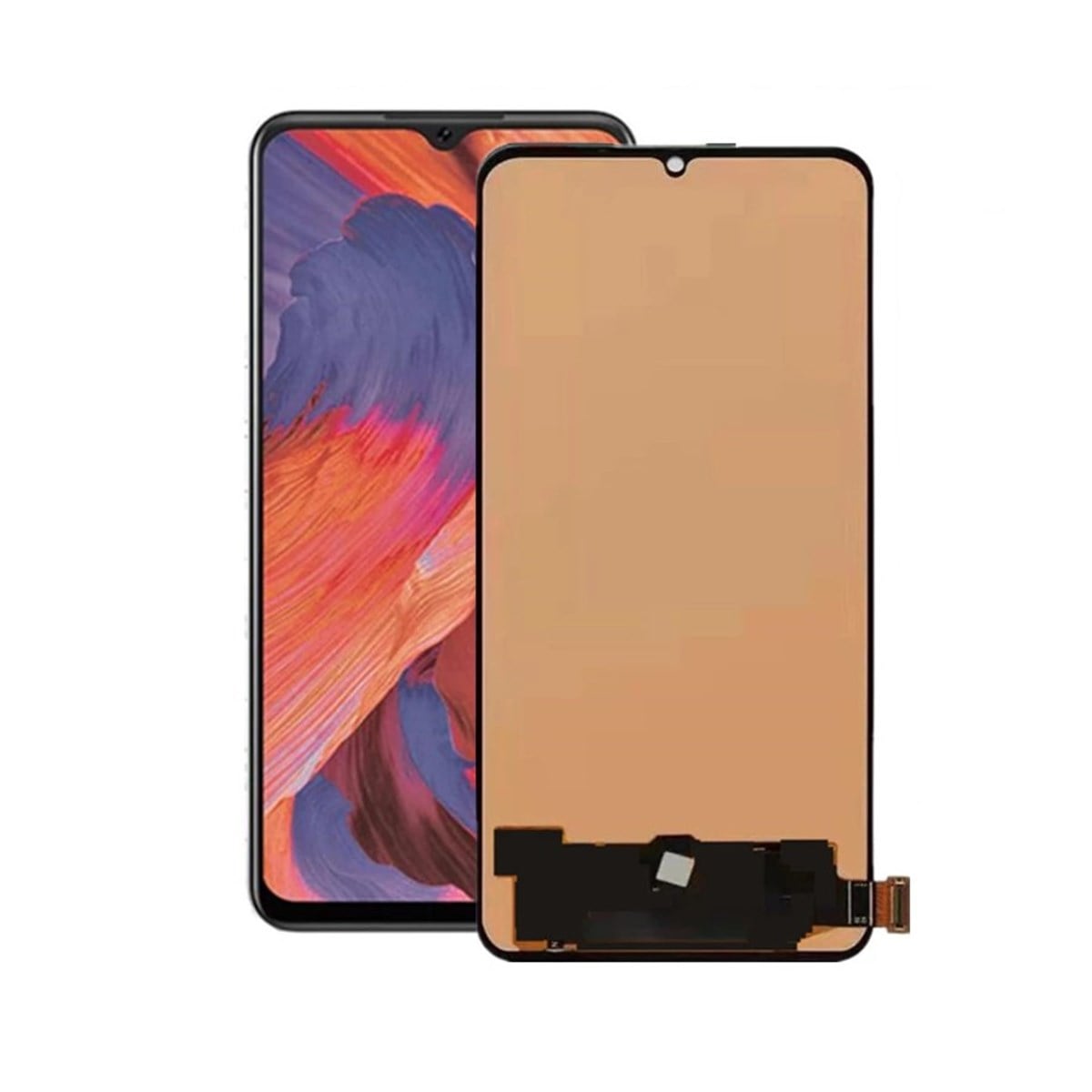 Oppo A73 4g Lcd Ekran Dokunmatik Siyah TFT Çıtasız