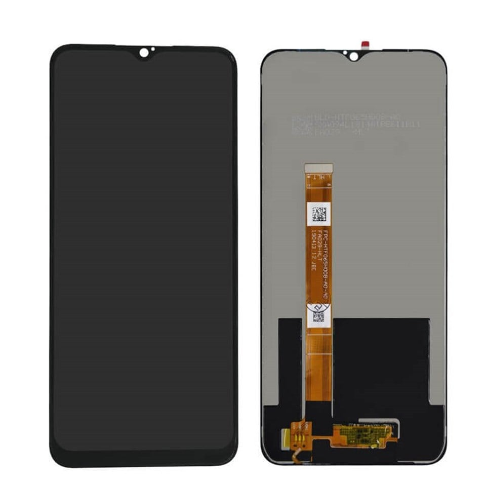 Oppo Cph1931 A5 2020 Lcd Ekran Dokunmatik Siyah Çıtasız