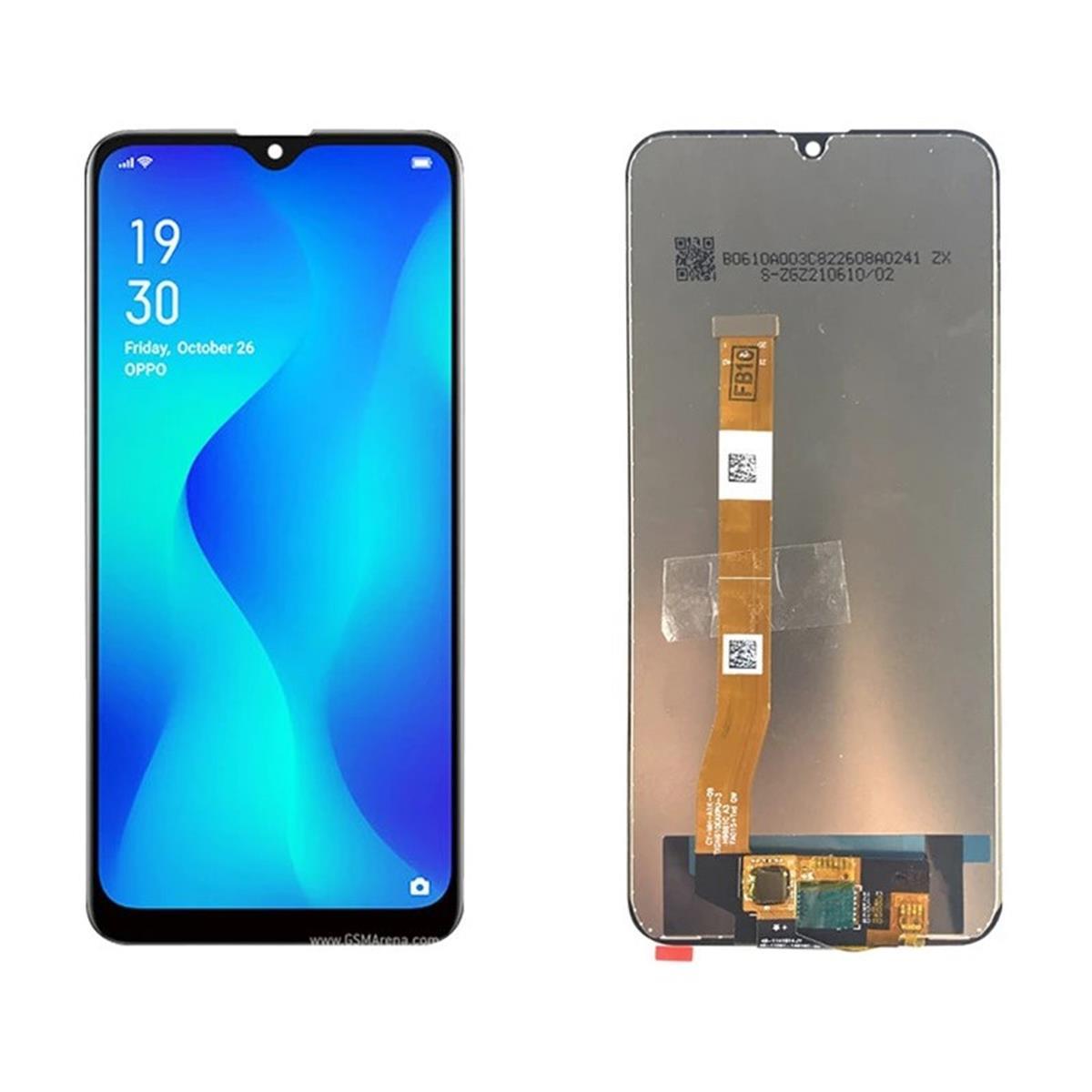 Oppo Realme C2 Lcd Ekran Dokunmatik Siyah Çıtasız