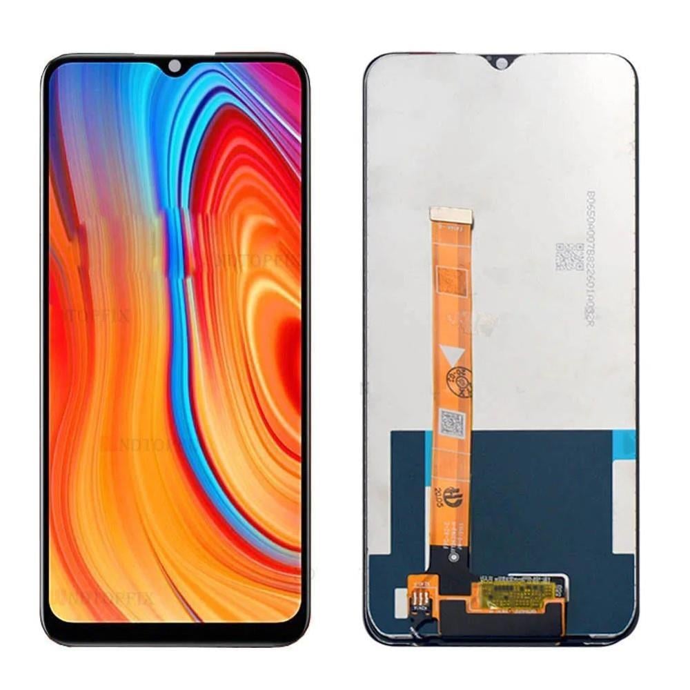 Oppo Realme C3i Lcd Ekran Dokunmatik Siyah Çıtasız Servis