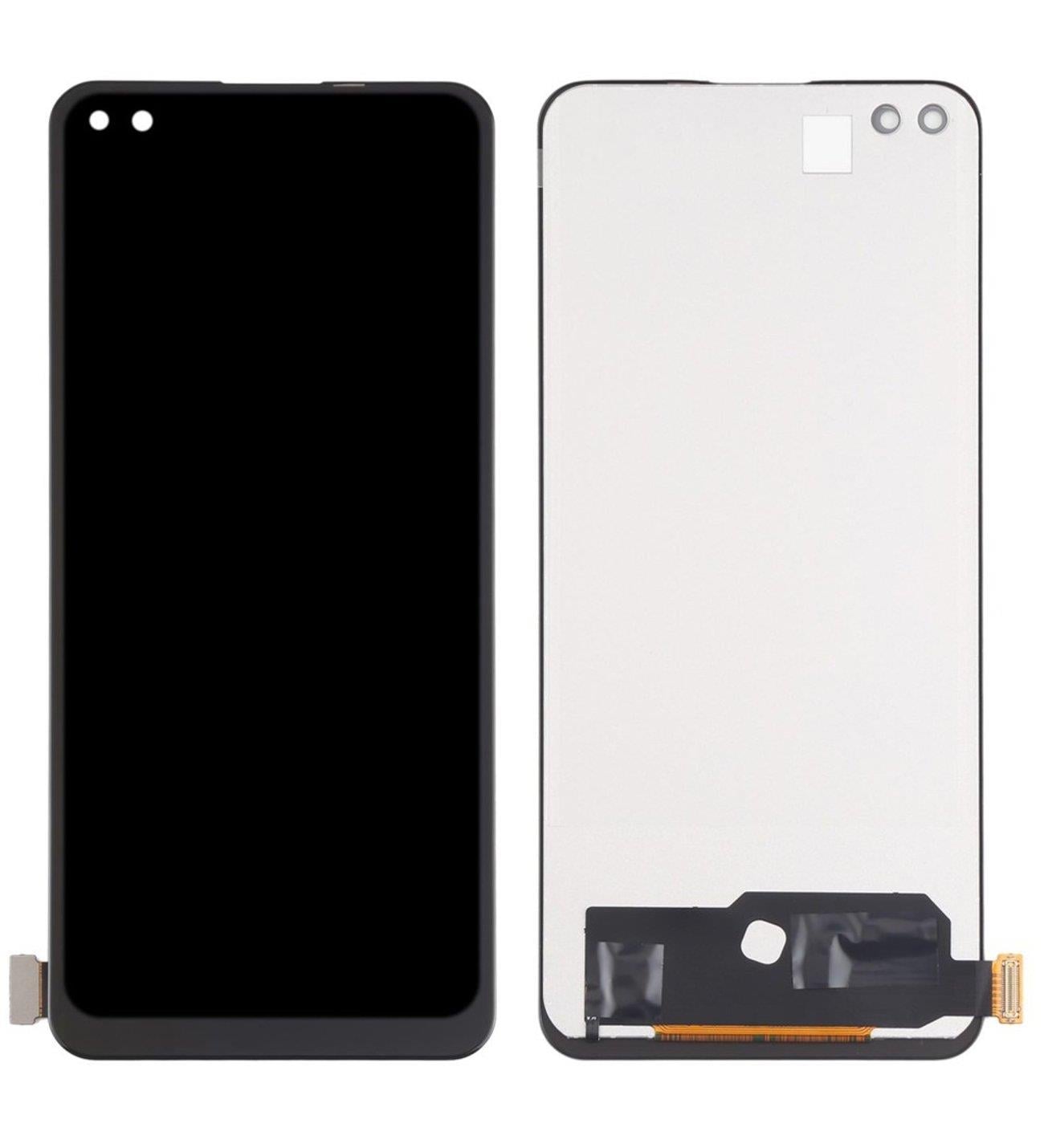 Oppo Reno 4 Lite Lcd Ekran Dokunmatik Siyah Oled Çıtasız