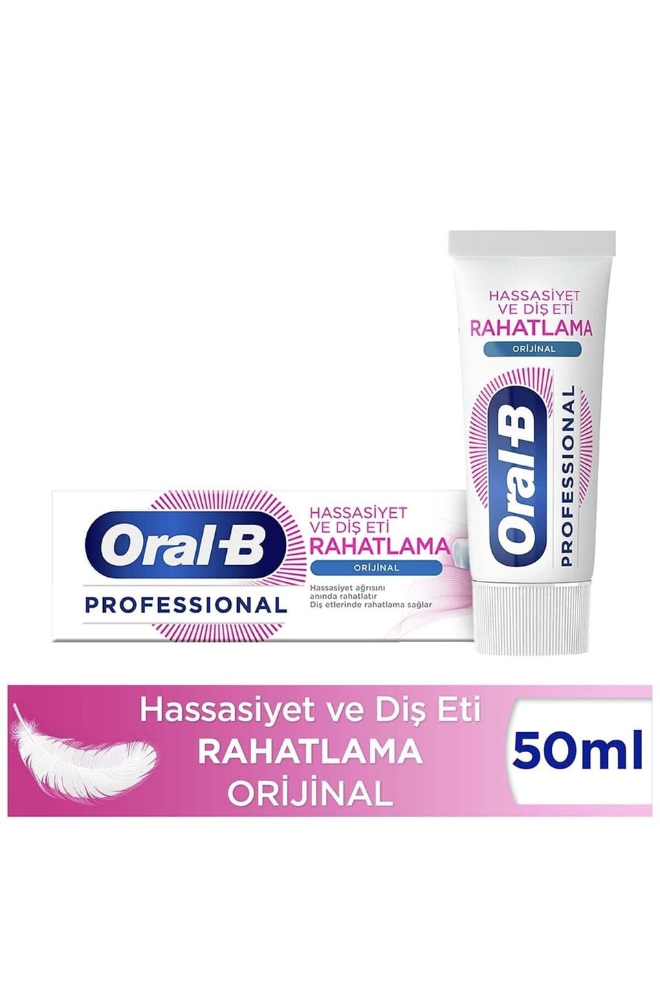 Oral-B Professional Hassasiyet ve Diş Eti Rahatlama Orijinal Diş Macunu 50 ml