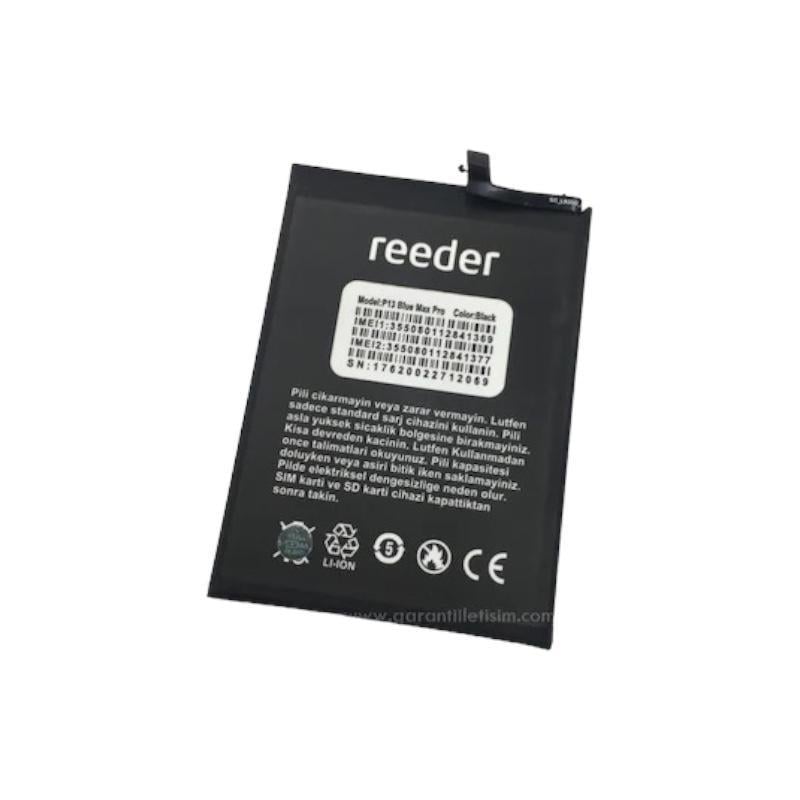 Reeder P13 Blue Max Pro Uyumlu Batarya Pil