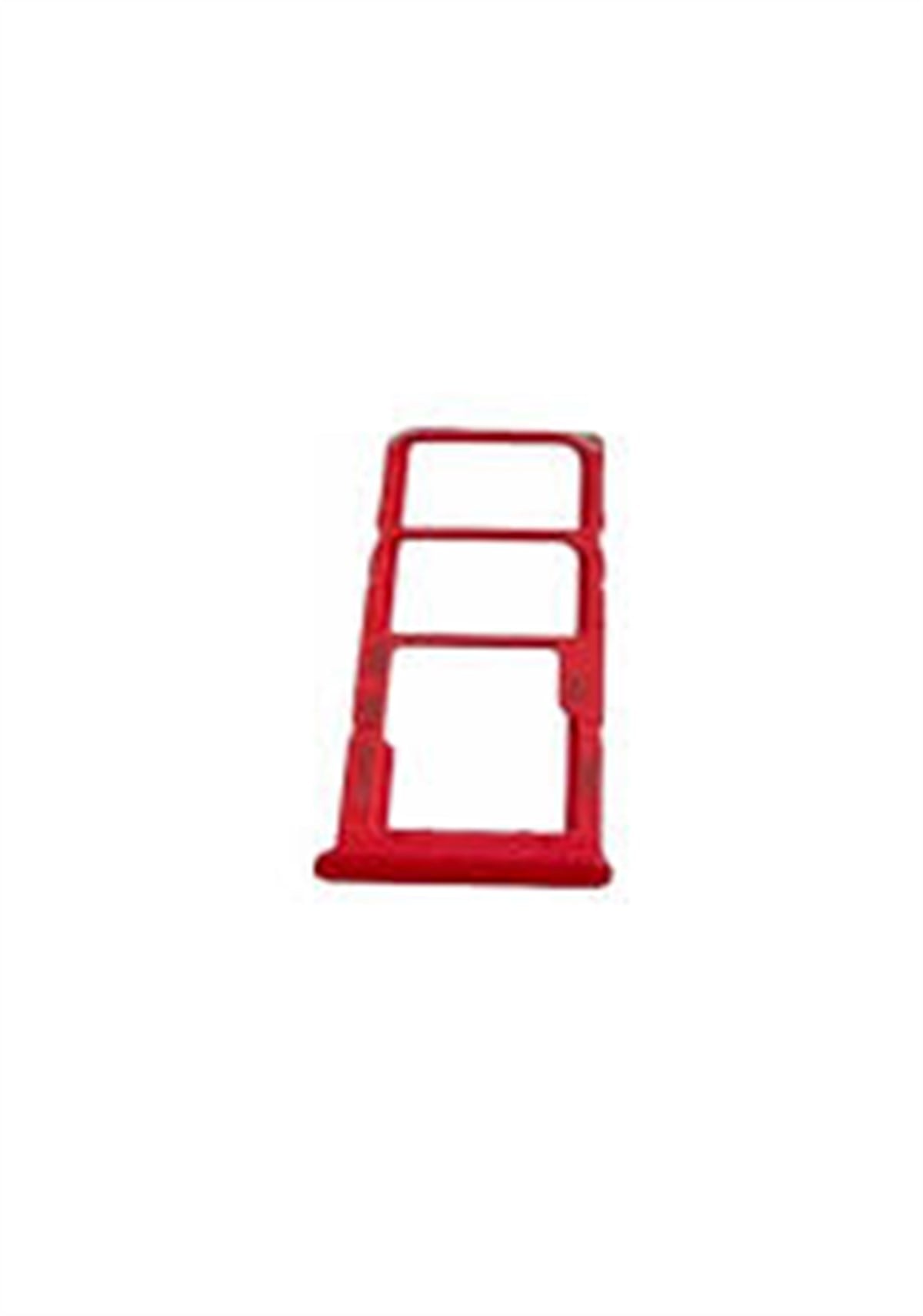 Samsung Galaxy A02 A022 Sim Kart Tepsisi Kırmızı