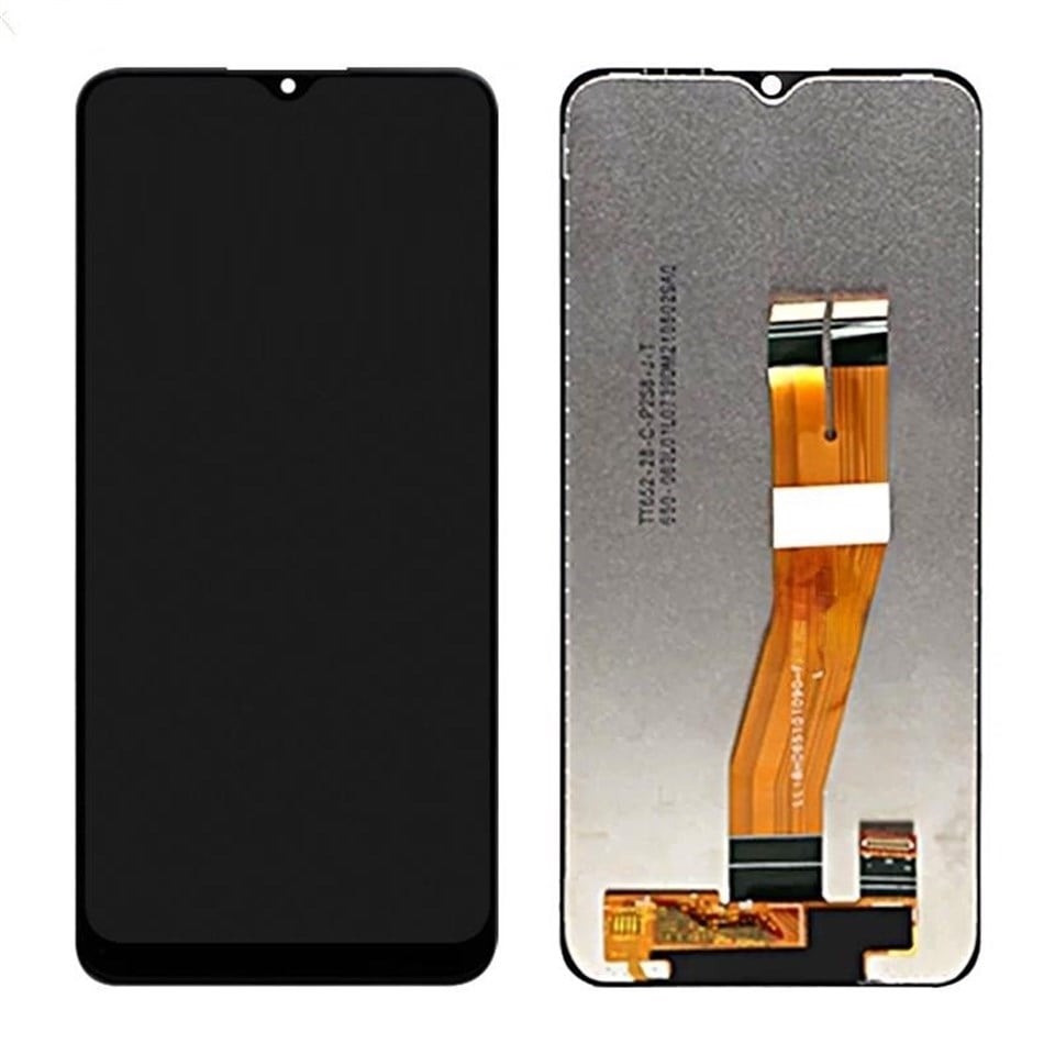 Samsung Galaxy A03 A035f Lcd Ekran Dokunmatik Siyah Hk Servis Çıtasız