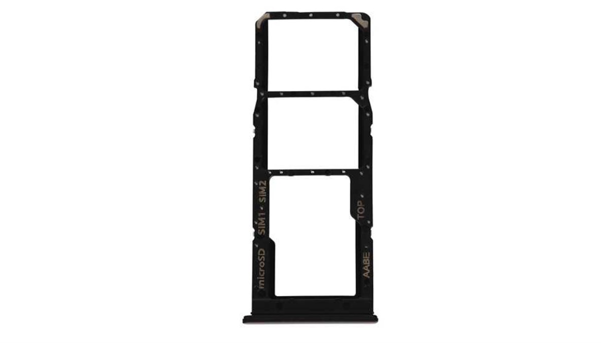 Samsung Galaxy A12 A125 Sim Kart Tepsisi Siyah