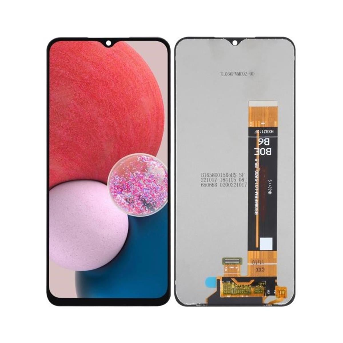 Samsung Galaxy A13s A137 Lcd Ekran Dokunmatik Siyah Hk Servis Çıtasız