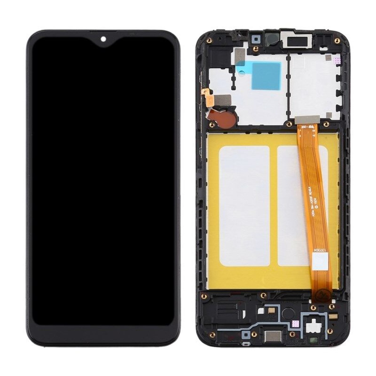 Samsung Galaxy A20e A202 Lcd Ekran Dokunmatik Siyah Hk Servis Çıtalı GH82-19571A