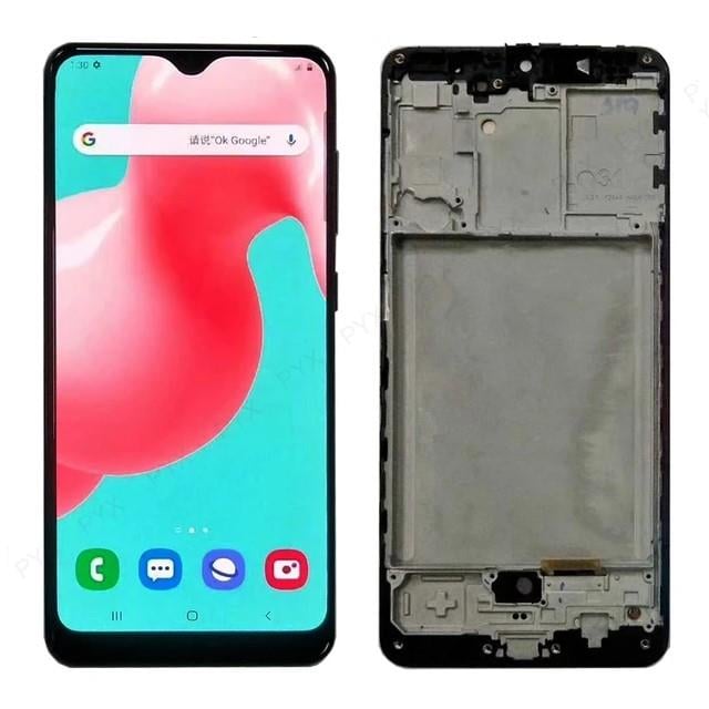 Samsung Galaxy A31 A315 Lcd Ekran Dokunmatik Siyah Oled Çıtalı