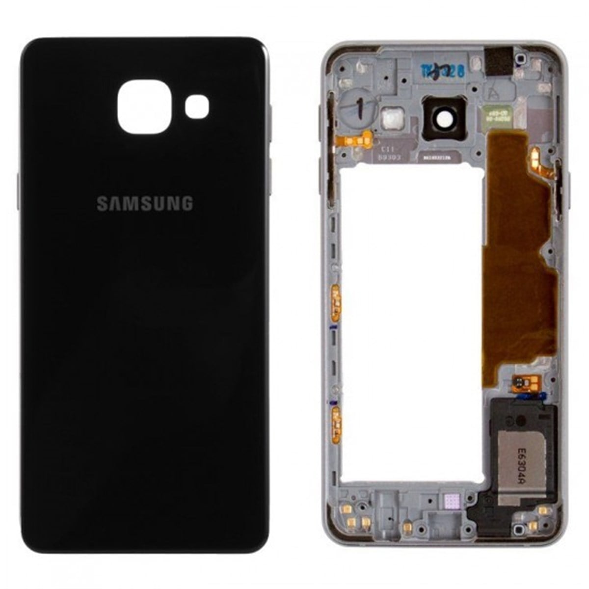 Samsung Galaxy A310 Kasa Kapak Siyah No Duos Çıtasız