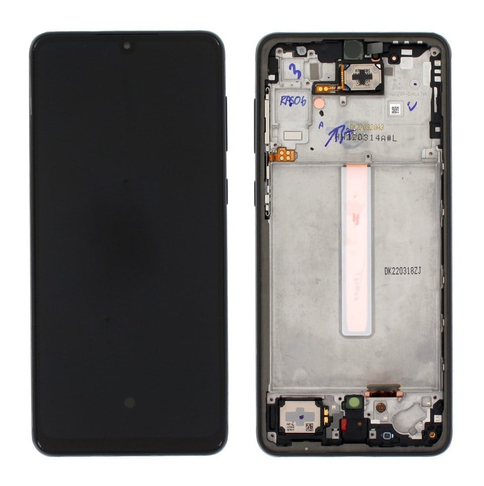 Samsung Galaxy A33 5g A336 Lcd Ekran Dokunmatik Siyah Servis Çıtalı Gh82-28144a