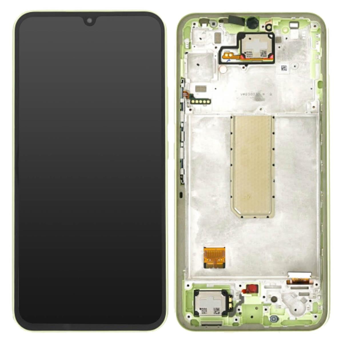 Samsung Galaxy A34 5g A345 Lcd Ekran Dokunmatik Yeşil Servis Çıtalı