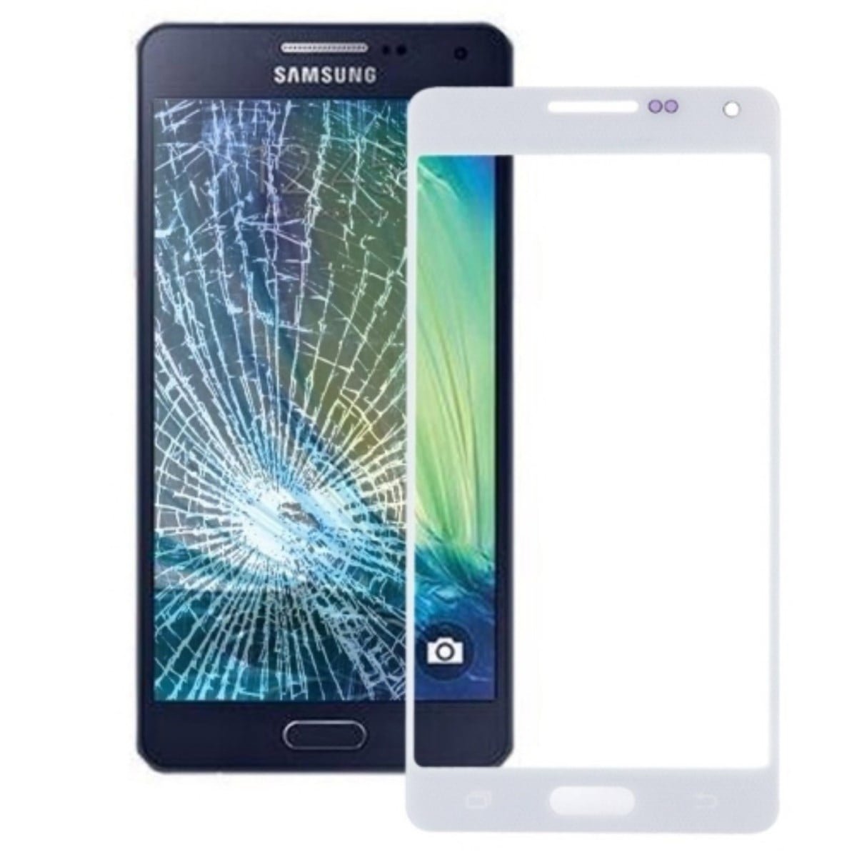 Samsung Galaxy A5 A500 Lens Ocalı Beyaz