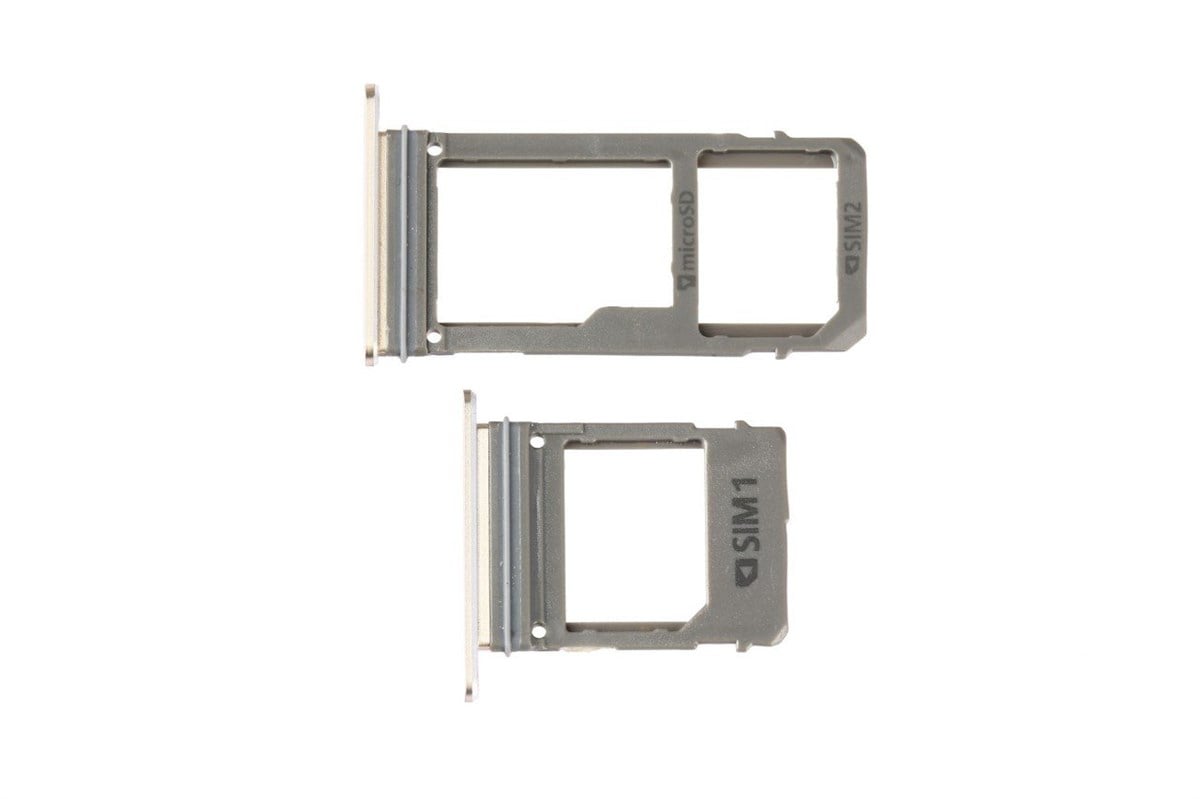 Samsung Galaxy A520 Sim Kart Tepsisi Gold Çift