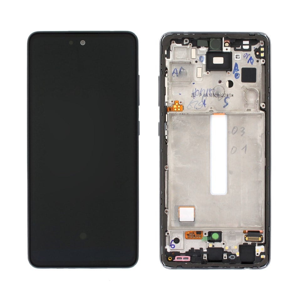 Samsung Galaxy A52s A528 Lcd Ekran Dokunmatik Violet Çıtalı Gh82-26863c