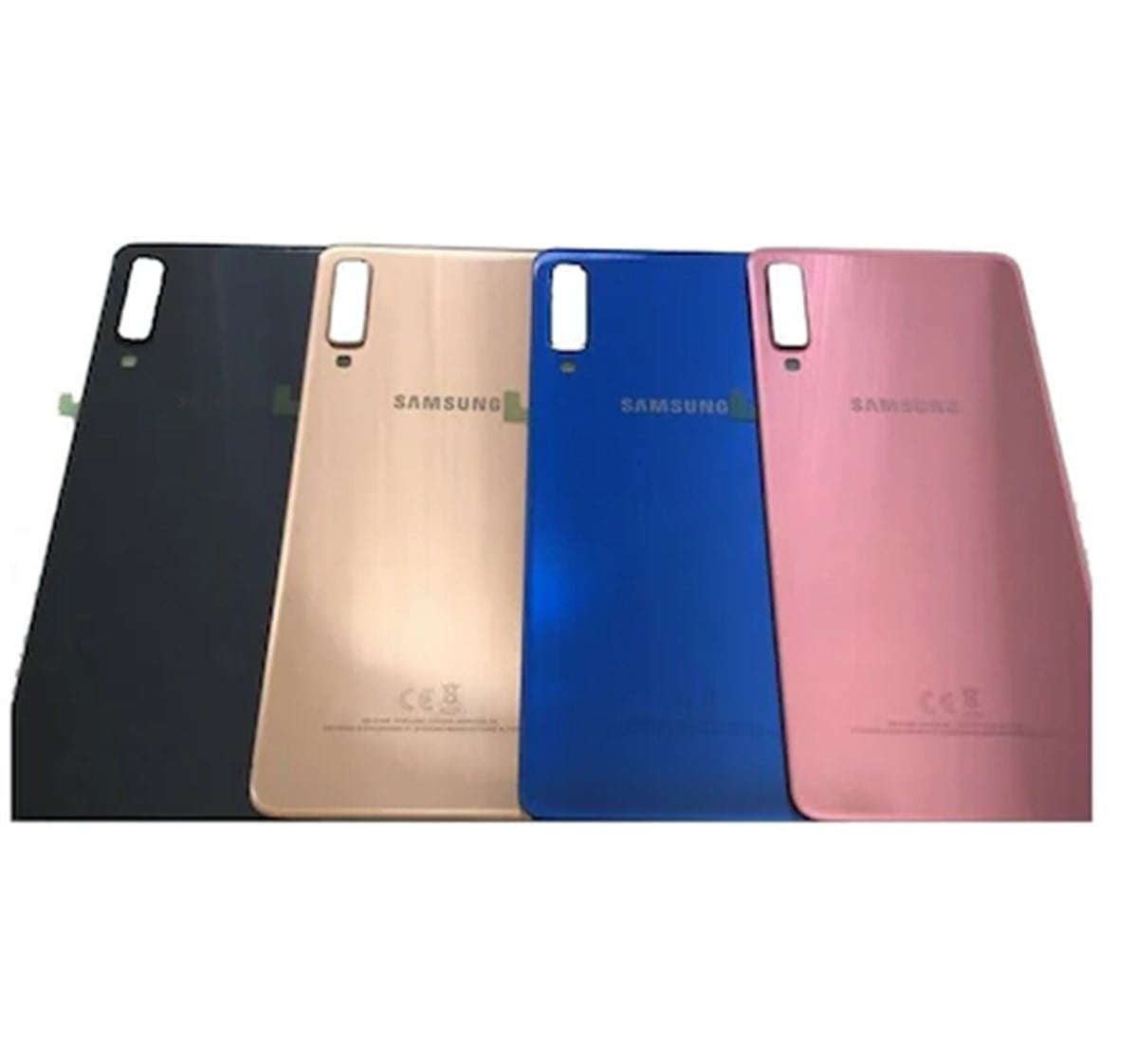 Samsung Galaxy A7 2018 A750 Arka Kapak Mavi