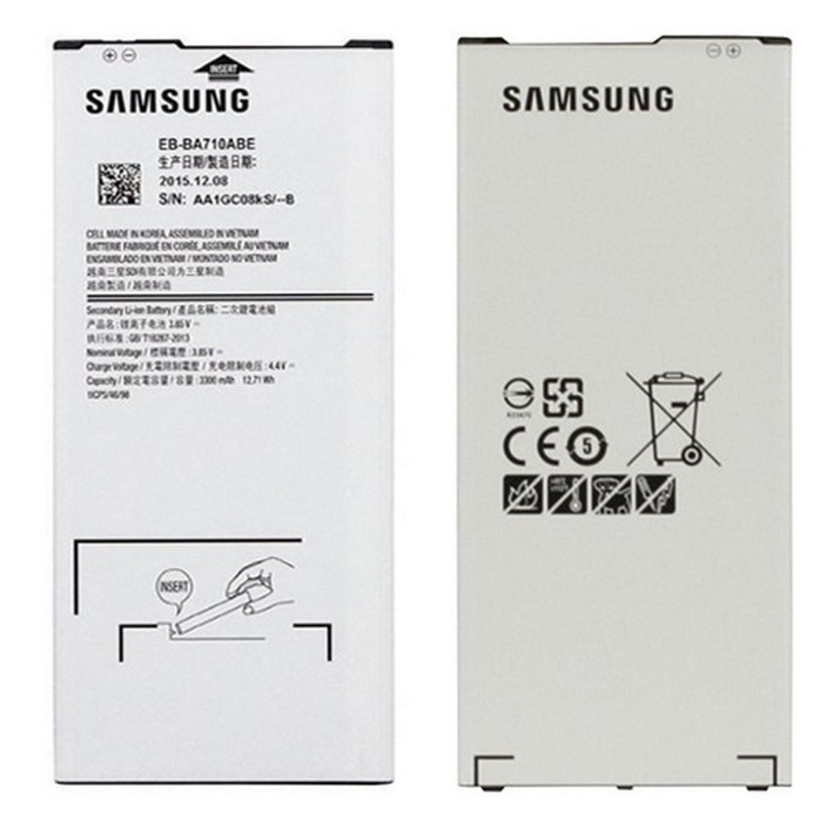 Samsung Galaxy A710 Batarya Pil Servis EB-BA710ABE