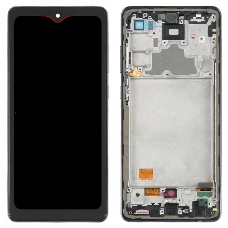 Samsung Galaxy A72 A725 Uyumlu Lcd Ekran Dokunmatik Siyah Tft Aaa Kalite Çıtalı