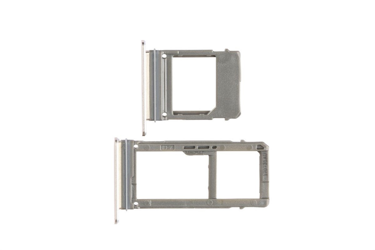 Samsung Galaxy A720 Sim Kart Tepsisi Gold Çift