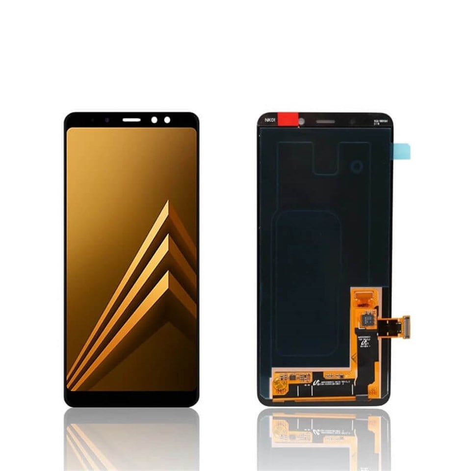 Samsung Galaxy A8 Plus 2018 A730 Lcd Ekran Dokunmatik Siyah Oled