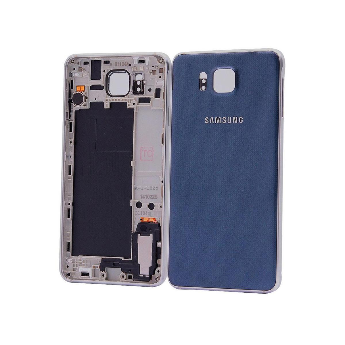 Samsung Galaxy Alpha G850 Kasa Kapak Gri Çıtasız