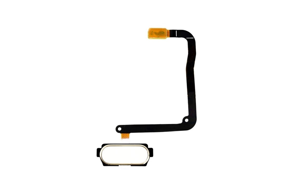 Samsung Galaxy C7 Pro C7010 Home Tuş Bordu Filmi Flex Beyaz