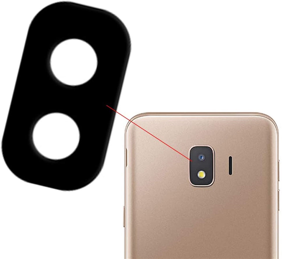 Samsung Galaxy J2 Core J260 Kamera Lensi