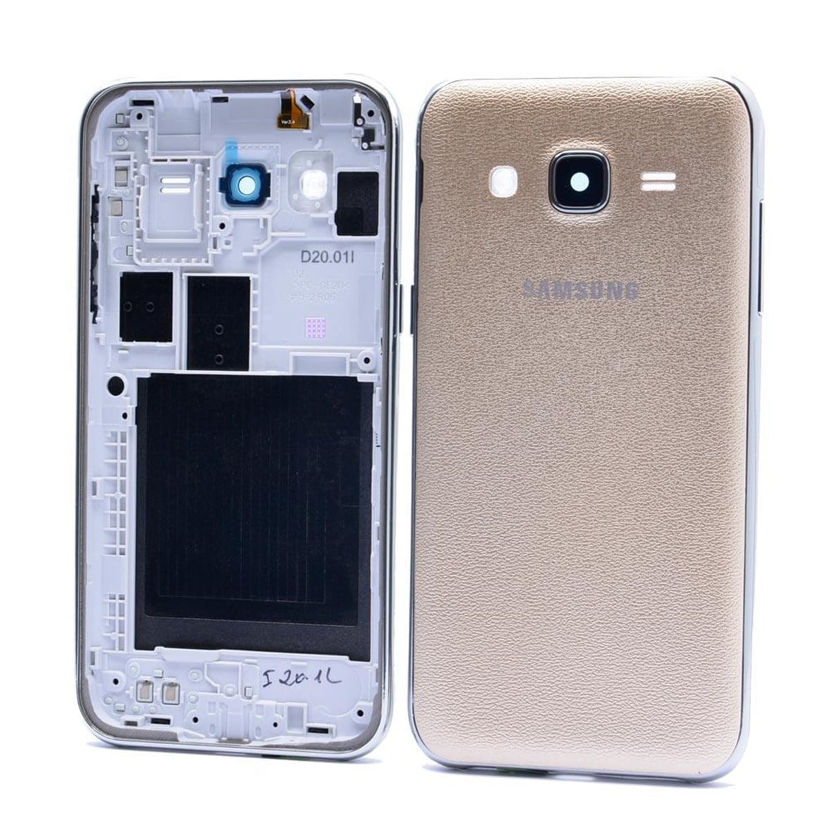 Samsung Galaxy J2 J200 Kasa Kapak Gold No Duos Çıtasız