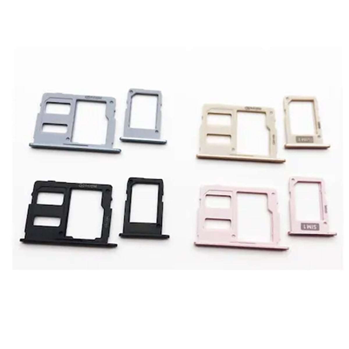 Samsung Galaxy J5 Pro 2017 J530 Sim Kart Tepsisi Siyah Çift