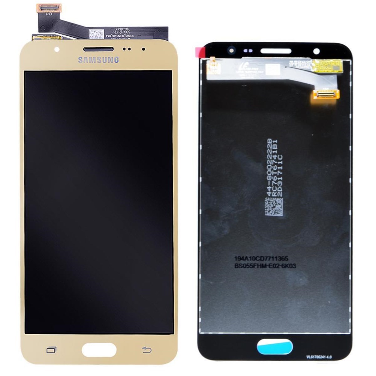 Samsung Galaxy J7 Prime G610 Lcd Ekran Dokunmatik Gold Servis GH96-11685A