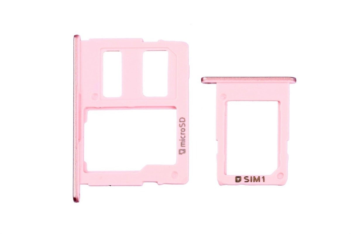 Samsung Galaxy J7 Prime G610 Sim Kart Tepsisi Beyaz Çift