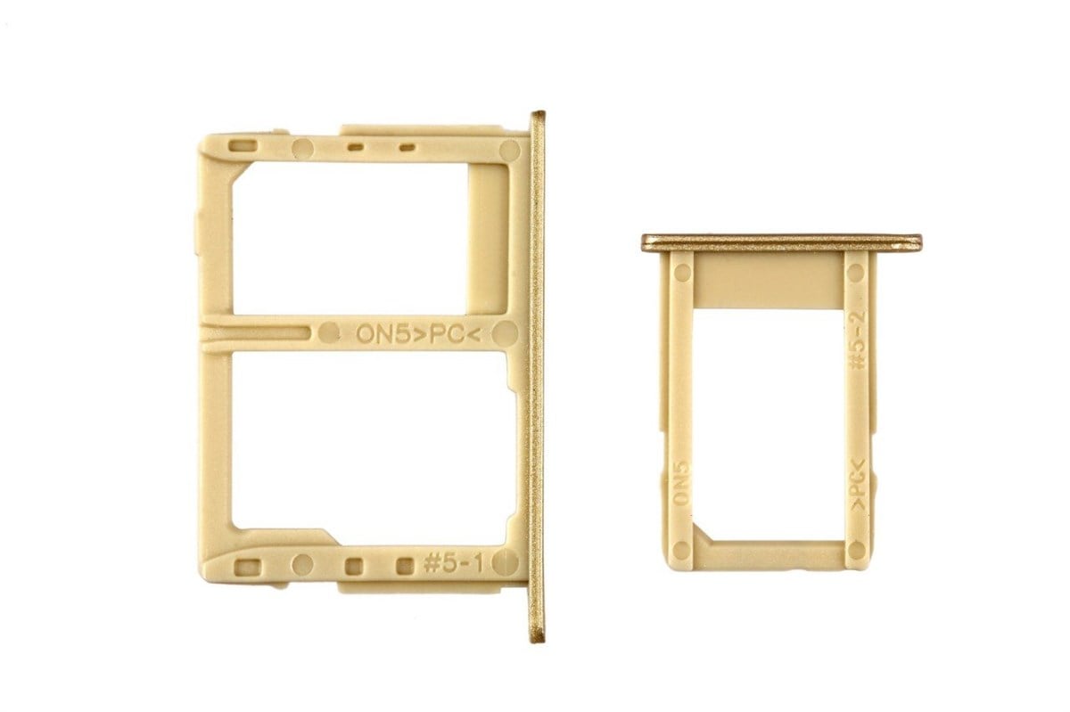 Samsung Galaxy J7 Prime G610 Sim Kart Tepsisi Gold