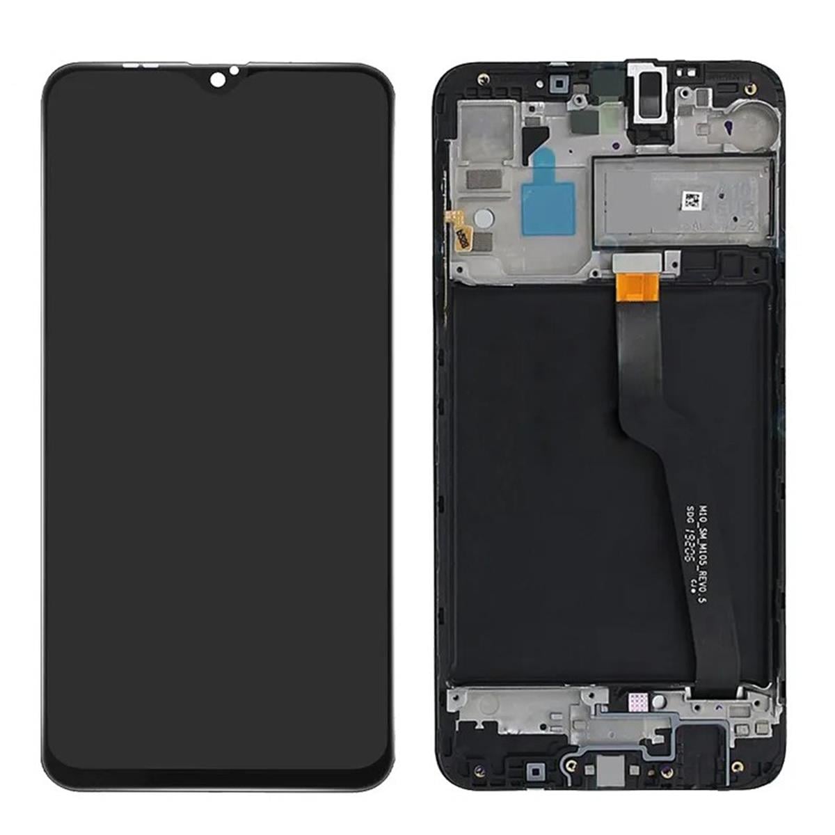 Samsung Galaxy M10 M105 Lcd Ekran Dokunmatik Siyah Servis Çıtalı GH82-19366A