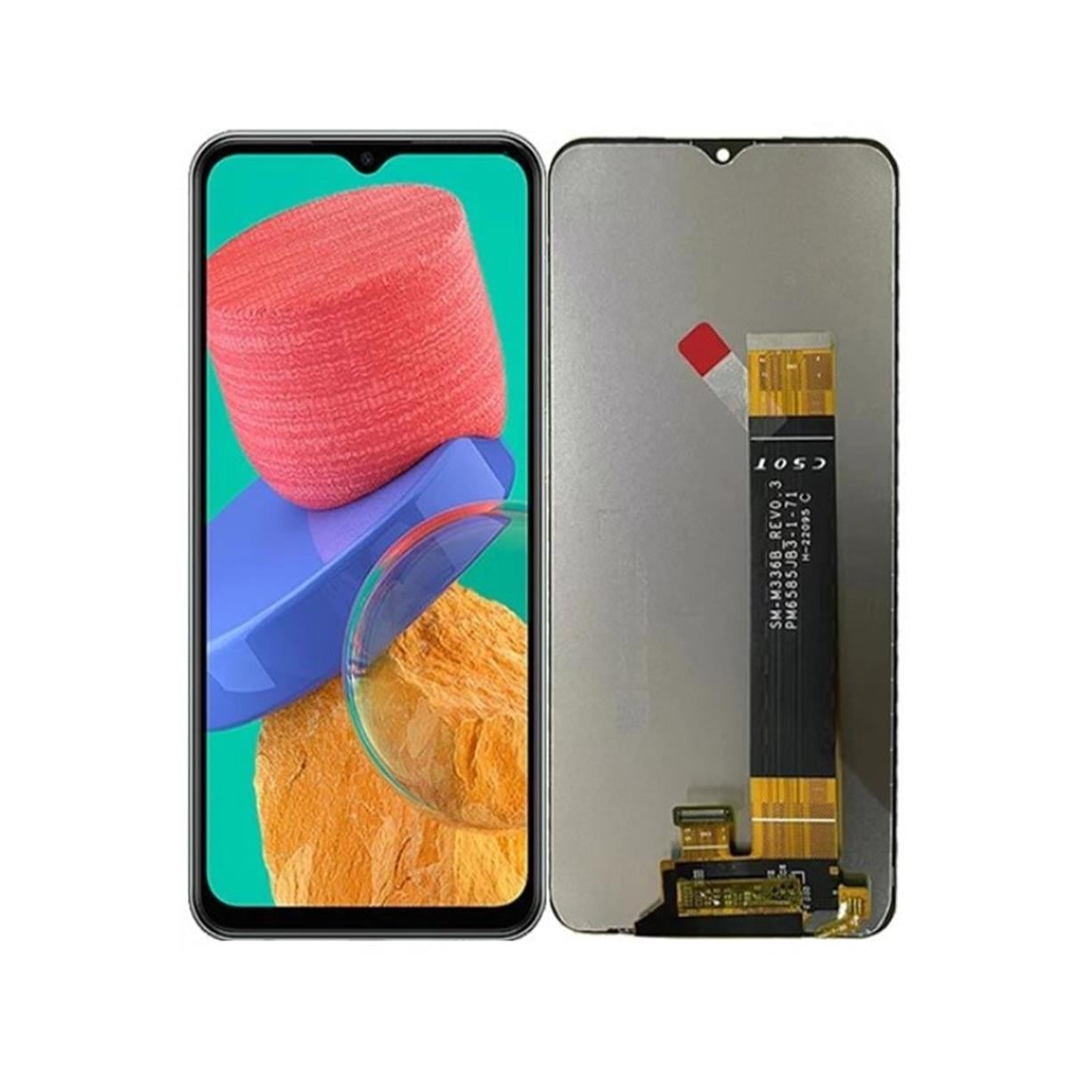 Samsung Galaxy M33 5g M336 Lcd Ekran Dokunmatik Siyah Hk Servis Çıtasız