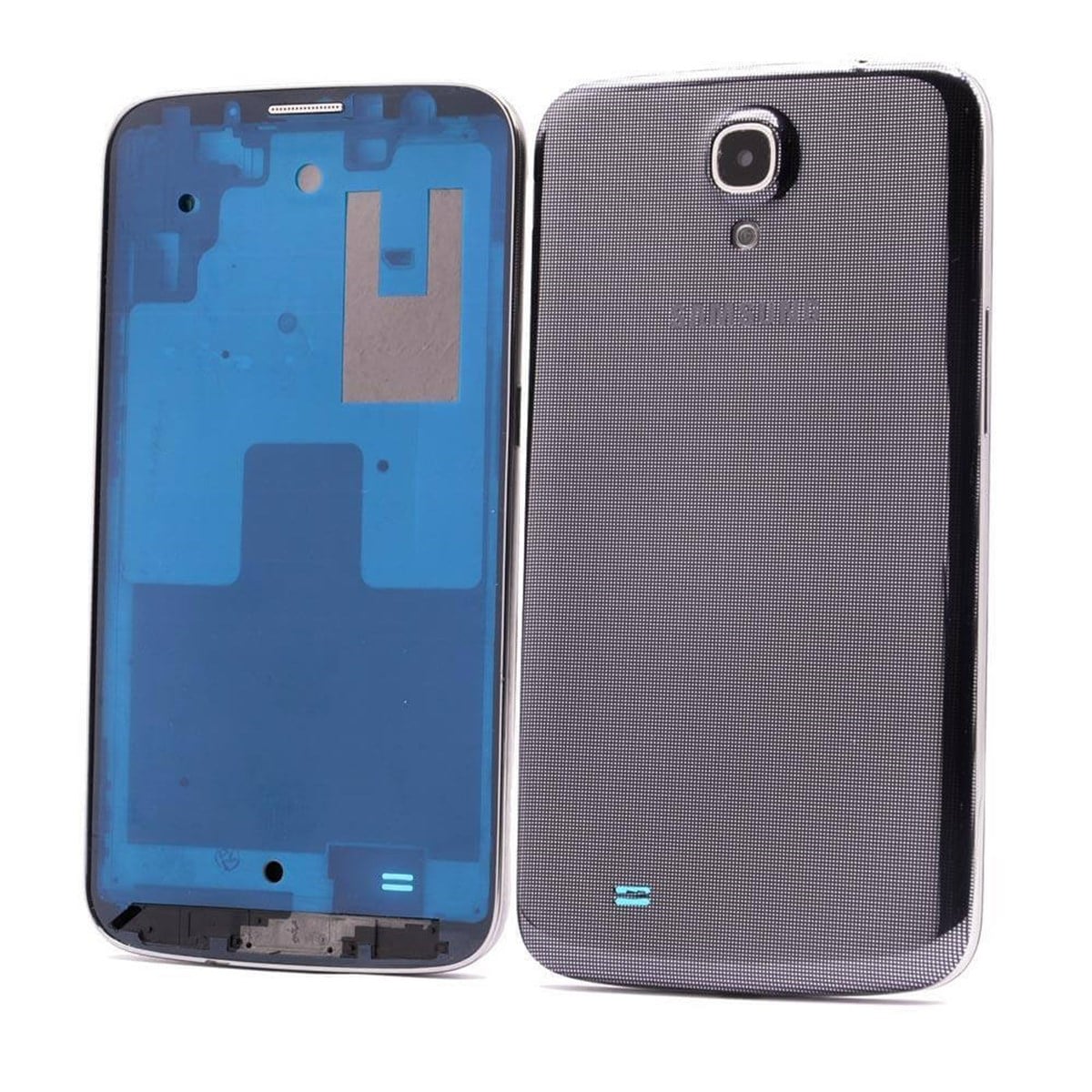 Samsung Galaxy Mega i9200 Kasa Kapak Gri Çıtalı