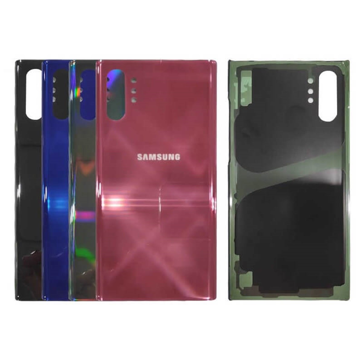 Samsung Galaxy Note 10 Plus N975 Arka Kapak Siyah