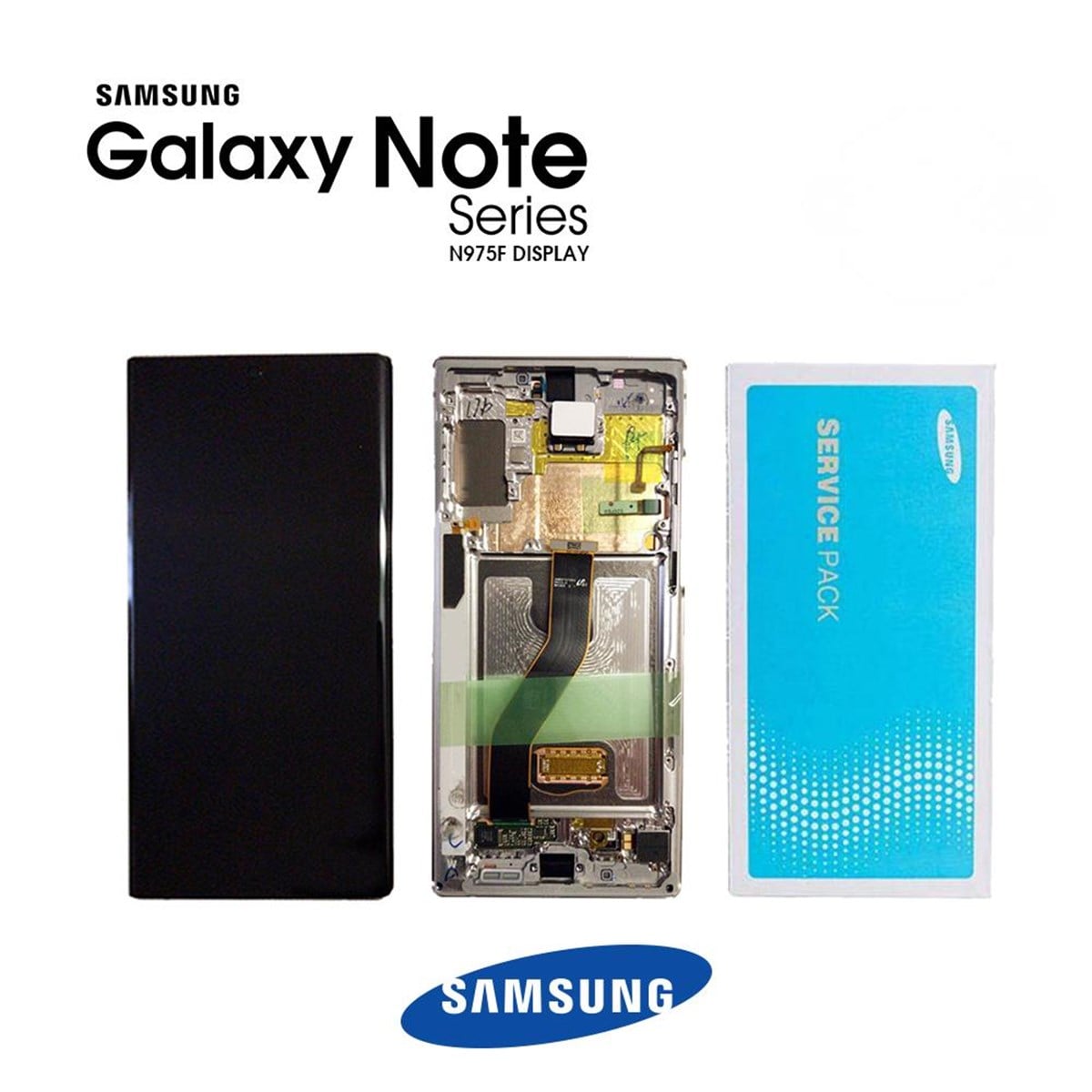 Samsung Galaxy Note 10 Plus N975 Lcd Ekran Dokunmatik Silver Servis