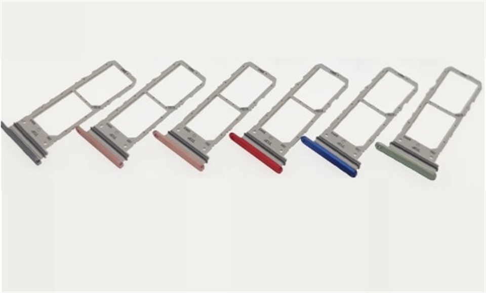 Samsung Galaxy Note 20 N980 Sim Kart Tepsisi Kırmızı