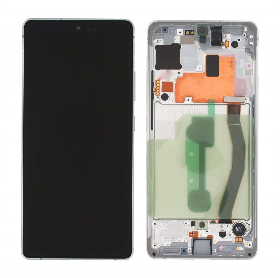 Samsung Galaxy S10 Lite G770 Lcd Ekran Dokunmatik Silver Servis Gh82-21672b