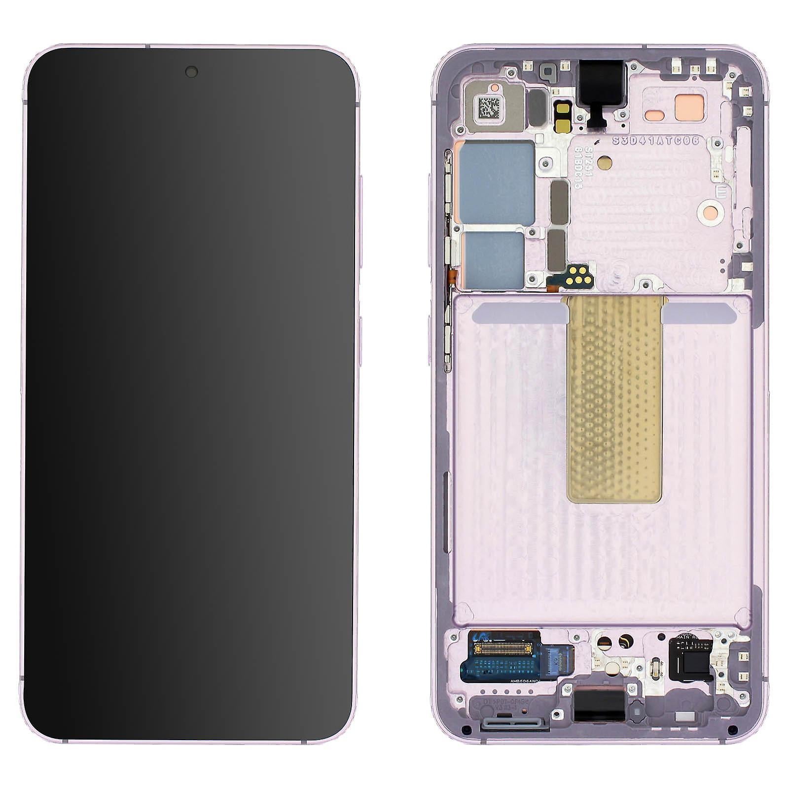 Samsung Galaxy S23 Plus 5g S916 Uyumlu Lcd Ekran Dokunmatik Pembe Servis Çıtalı GH82-30477D
