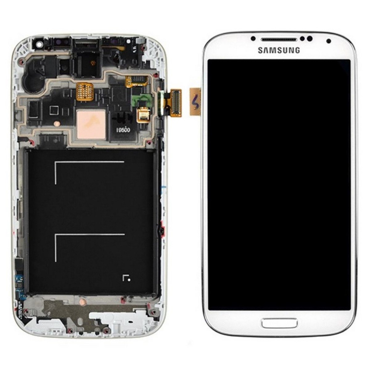 Samsung Galaxy S4 i9500 Lcd Ekran Dokunmatik Beyaz Revizyonlu