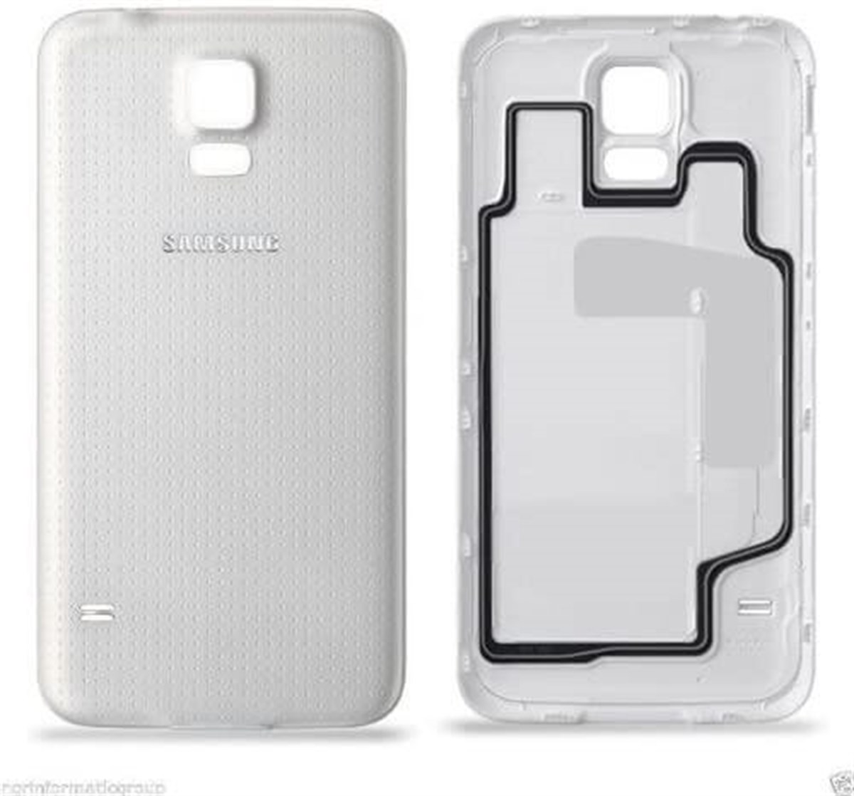 Samsung Galaxy S5 G900 Arka Kapak Beyaz